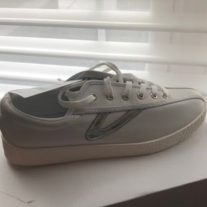 Tretorn Shoes with metallic gold